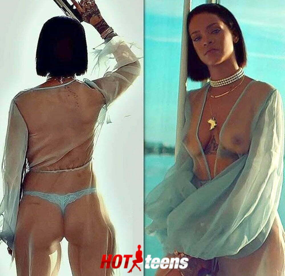 Rihanna naked sexy