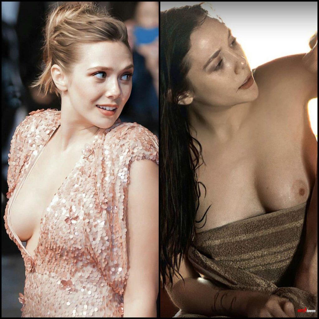 Elizabeth Olsen Nude Movie Scenes.