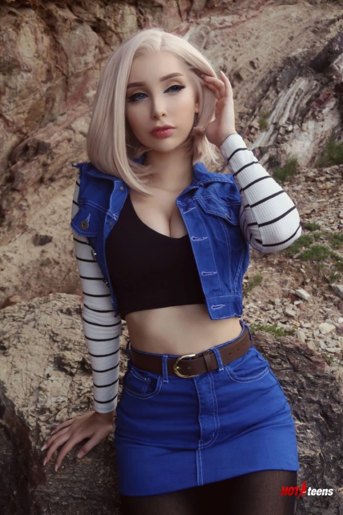 683px x 1024px - Nude Dragon Ball Z Cosplay as Android 18 The Porn Cyborg