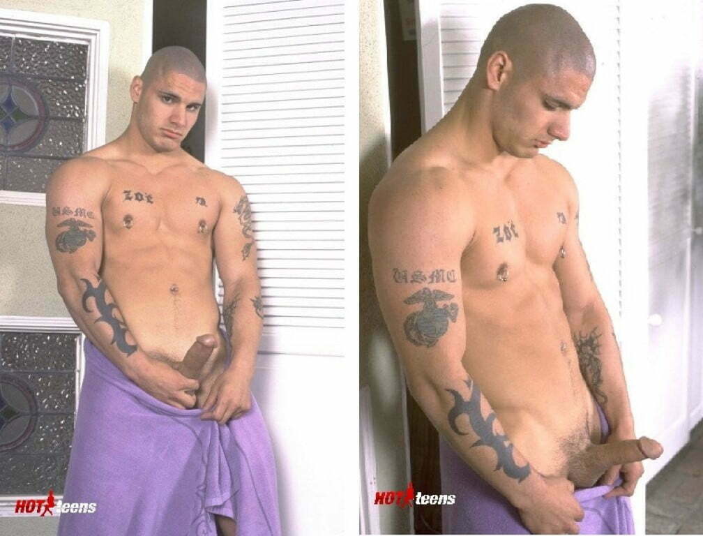 Phat penis tattooed gay 