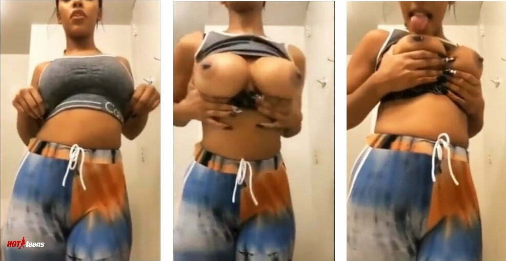 Leaked Doja Cat nude on camera shows her huge boobs