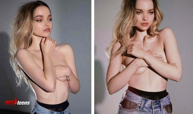 Top Dove Cameron Looks Hot In A Topless Shoot