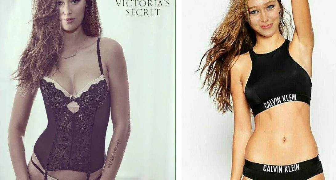 Alycia Debnam Carey modeling for Vogue and Calvin Klein