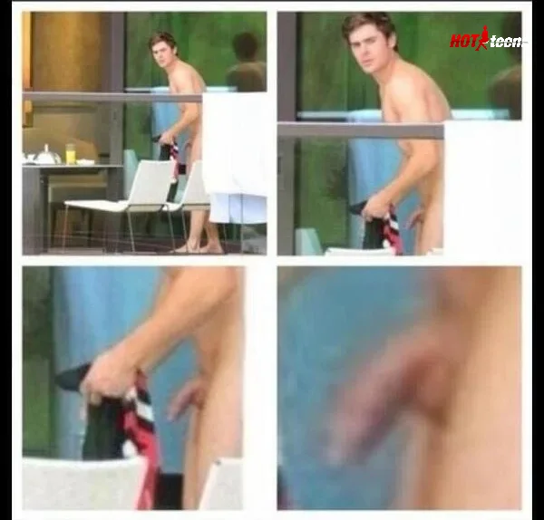 Paparazzi took a dick pic of Zac Efron got leaked