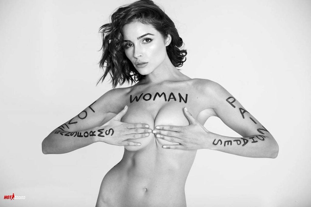 Sexiest Italian Model topless photoshoot