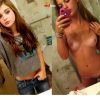 Hot teen undressed at home taking self shot