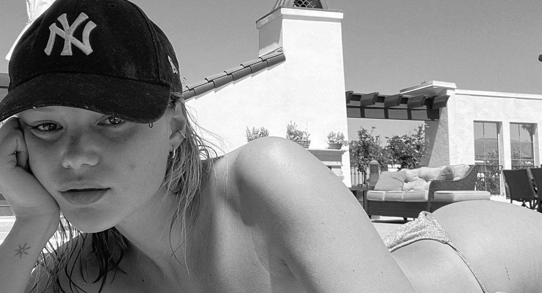 Olivia Holt sexy photo in thong bikini