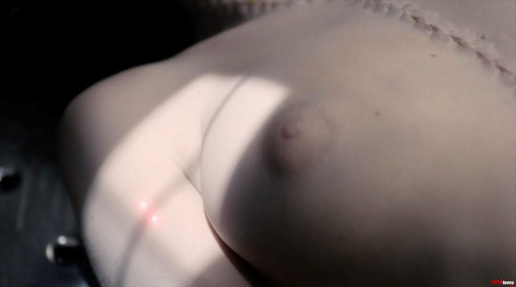 Jodie Comer naked boobs in movie scene