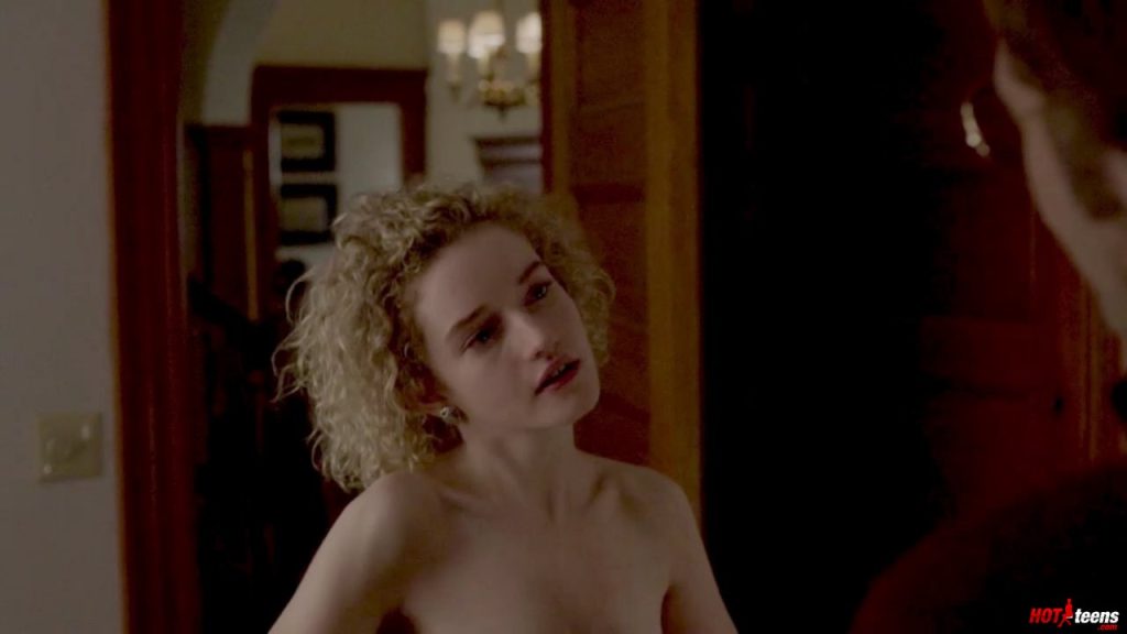 Julia Garner topless in film