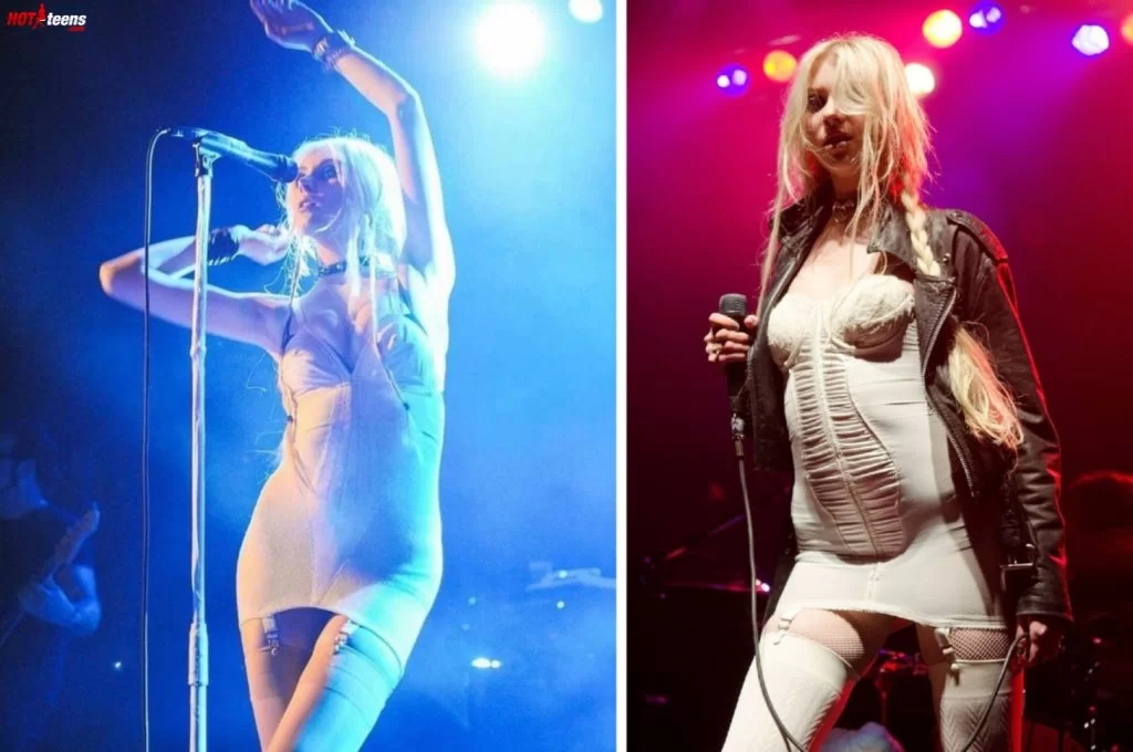 Taylor Momsen sexy on stage