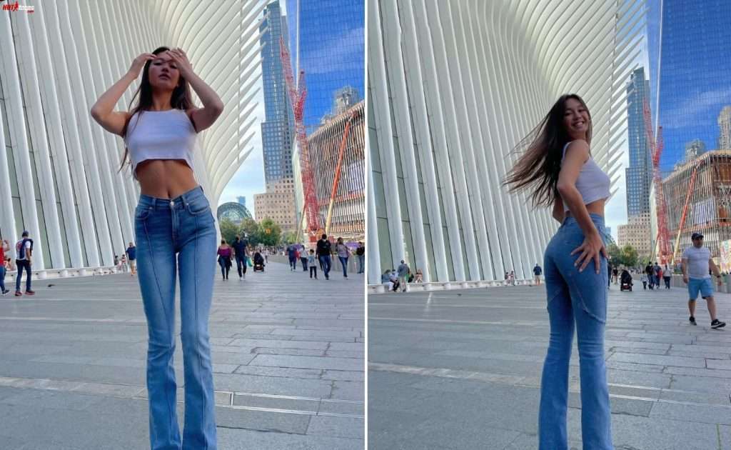 Hottest Asian model Lily Chee in New York