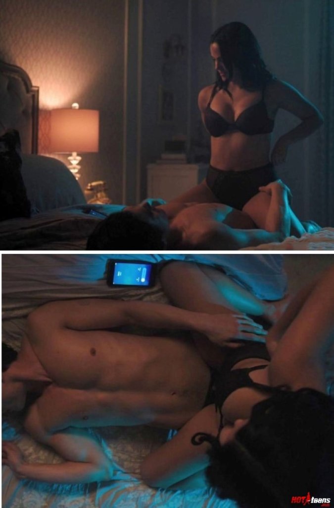 Camila Mendes riding cock in lingerie