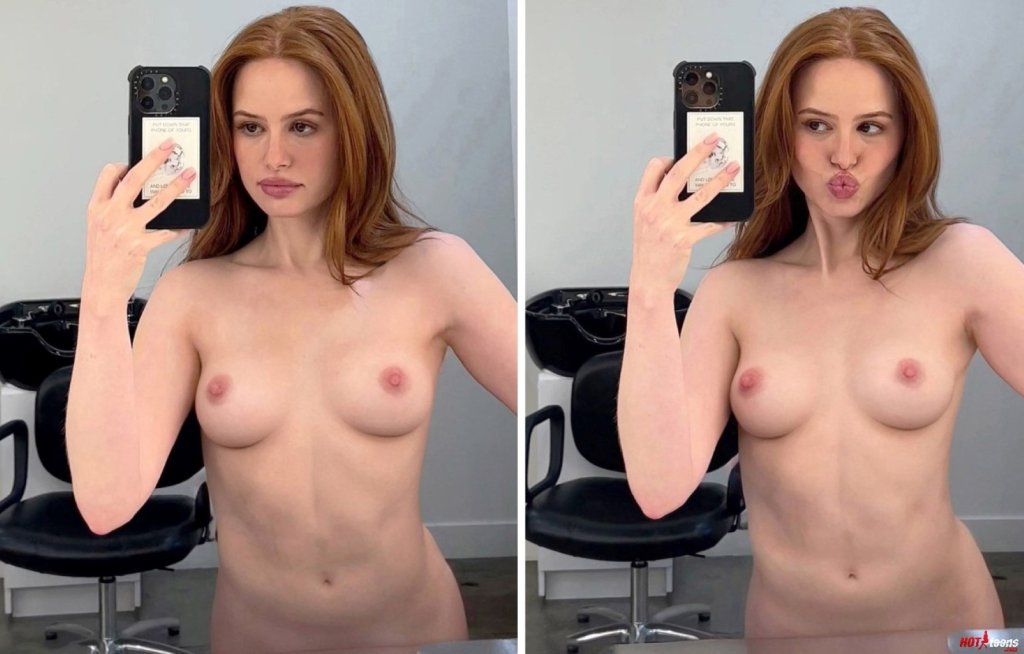 Madelaine Petsch nude selfie leaked from mobile