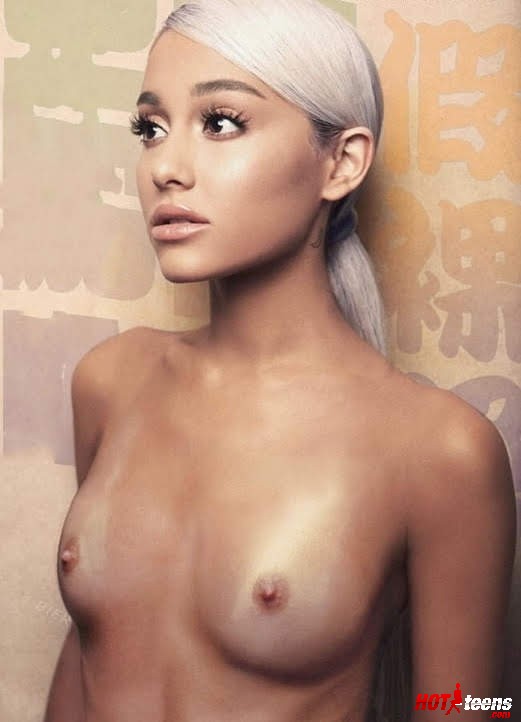 Ariana Grande nude tits looks cute