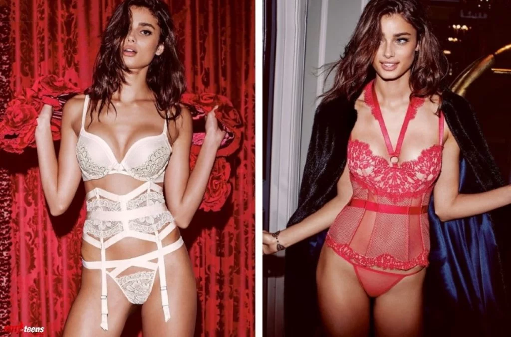Taylor Hill sexy in lingerie model picture