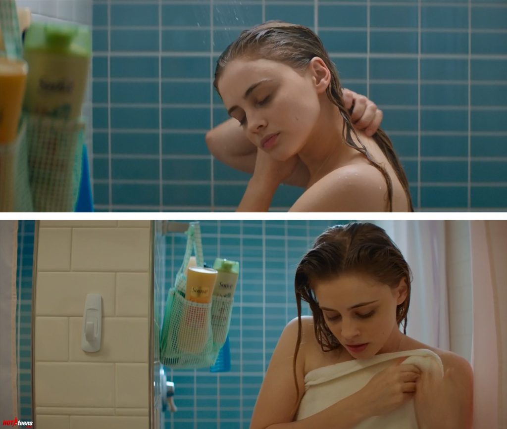 Josephine Langford nude in After movie scene