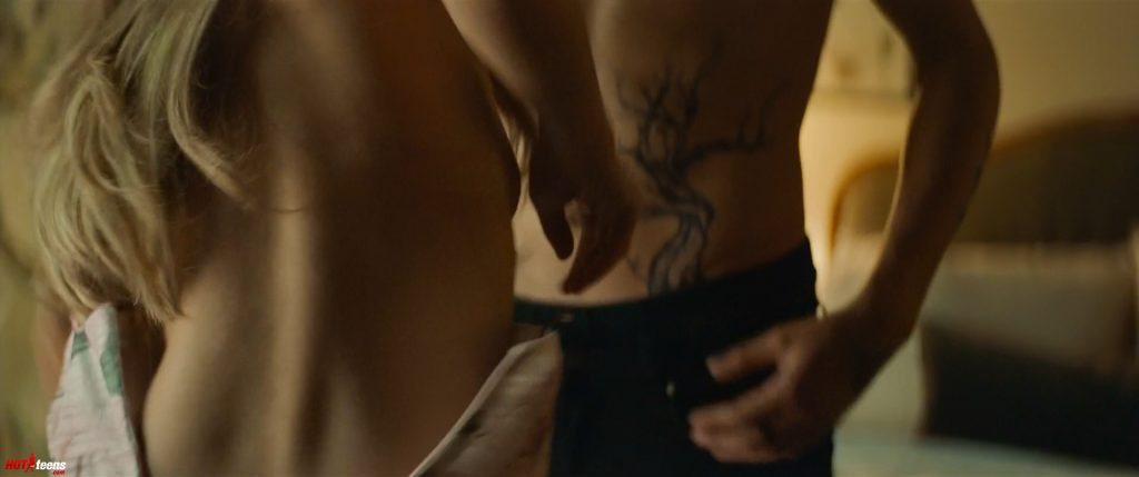 Josephine Langford naked in movie After