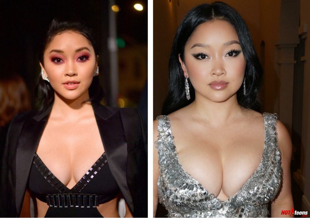 Hot Asian celebrity with big boobs